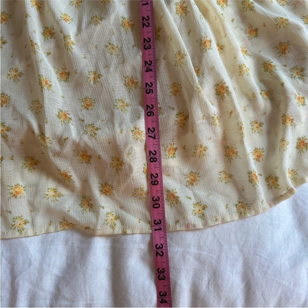 Urban Outfitters Cecilia Babydoll Mini Dress with Removable Slip — Size M - Picture 6 of 6